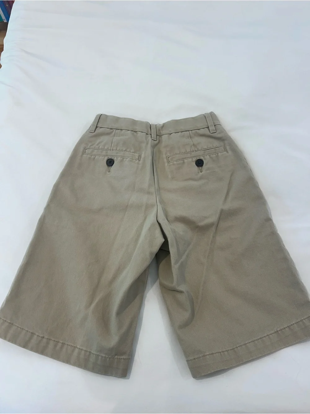 GAP kids - Boys Khaki Flat-Front Shorts - 10 Slim
